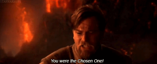 Obi Wan You Were The Chosen One GIF Star Wars